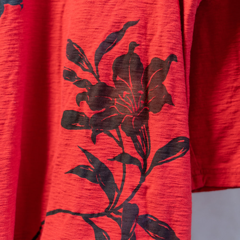 Autumn Color Lily　3/4 Sleeve T-Shirt