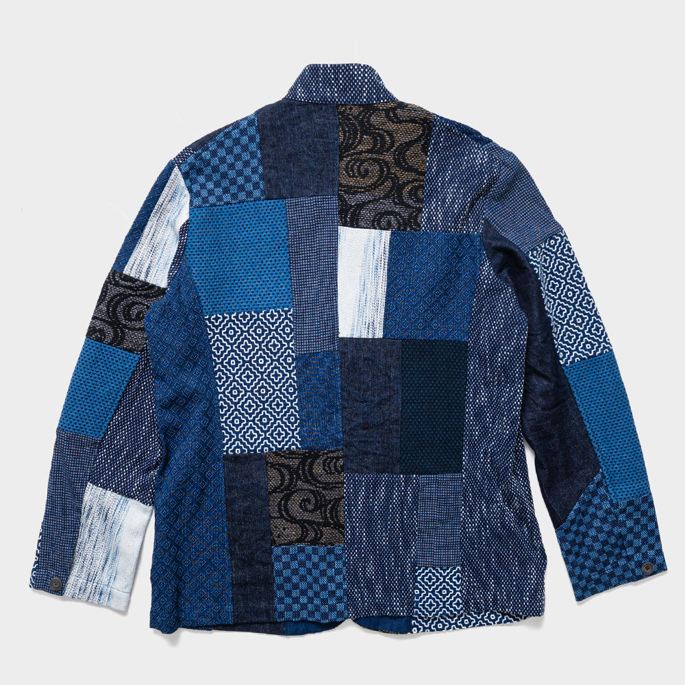 刺子スタンド衿パッチワークジャケット – AUSTERE JAPAN KOROMO