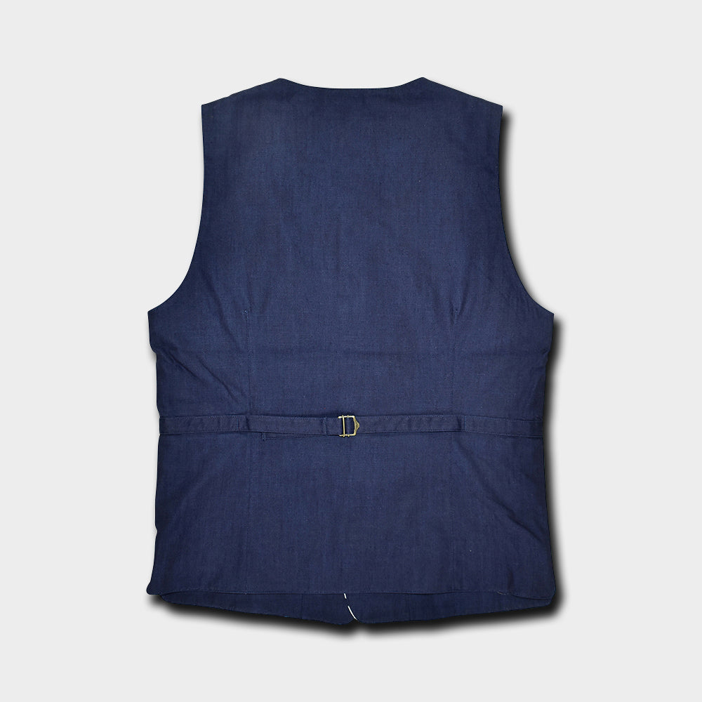 Japanese old apron Vest