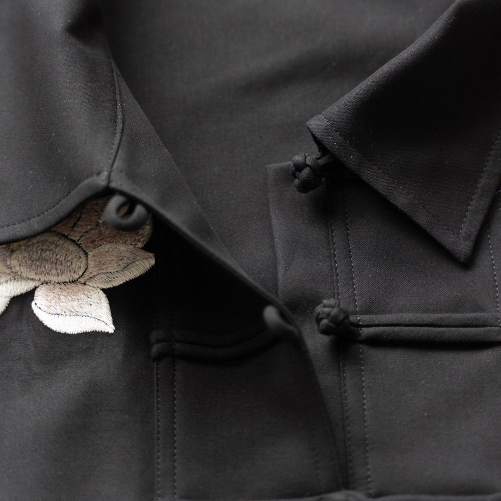 Lotus Chinese Frog Closure Jacket