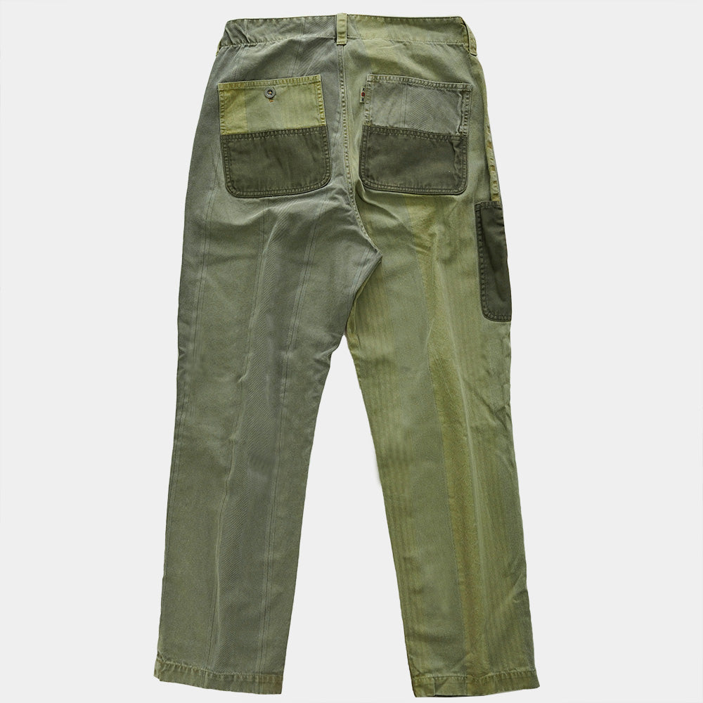 Switching cloth Work Pants