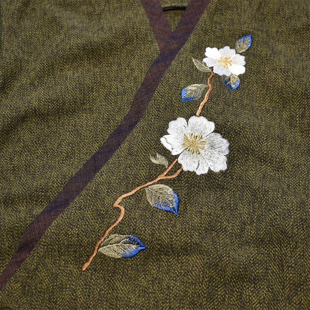 Sasanqua Kimono Collar　Cardigan Jacket