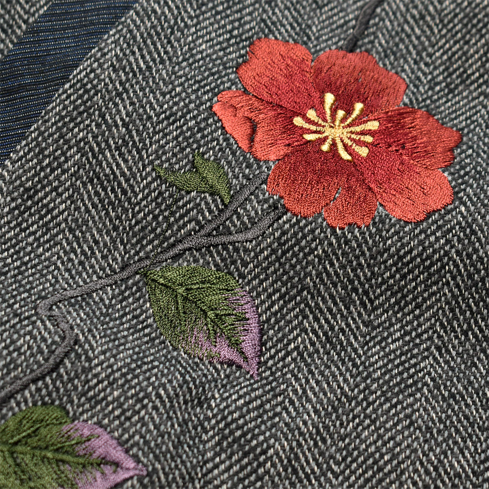 Sasanqua Kimono Collar　Cardigan Jacket