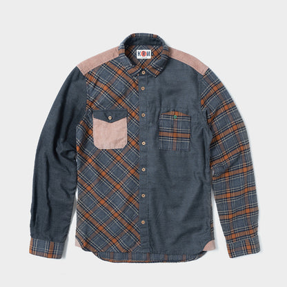 With Persimmon tannin parts Engineer's Shirt