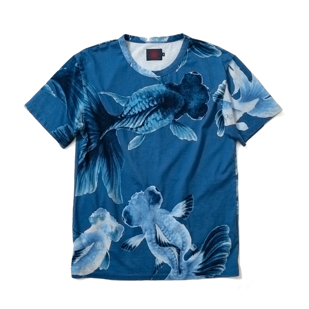 Blue  Butterfly Telescope  T-shirt