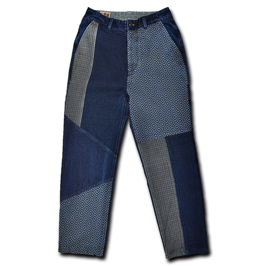 KRM Indigo Fabric Pants