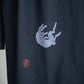 Rabbit Stand-Collar Three-quarter Sleeves T-shirt